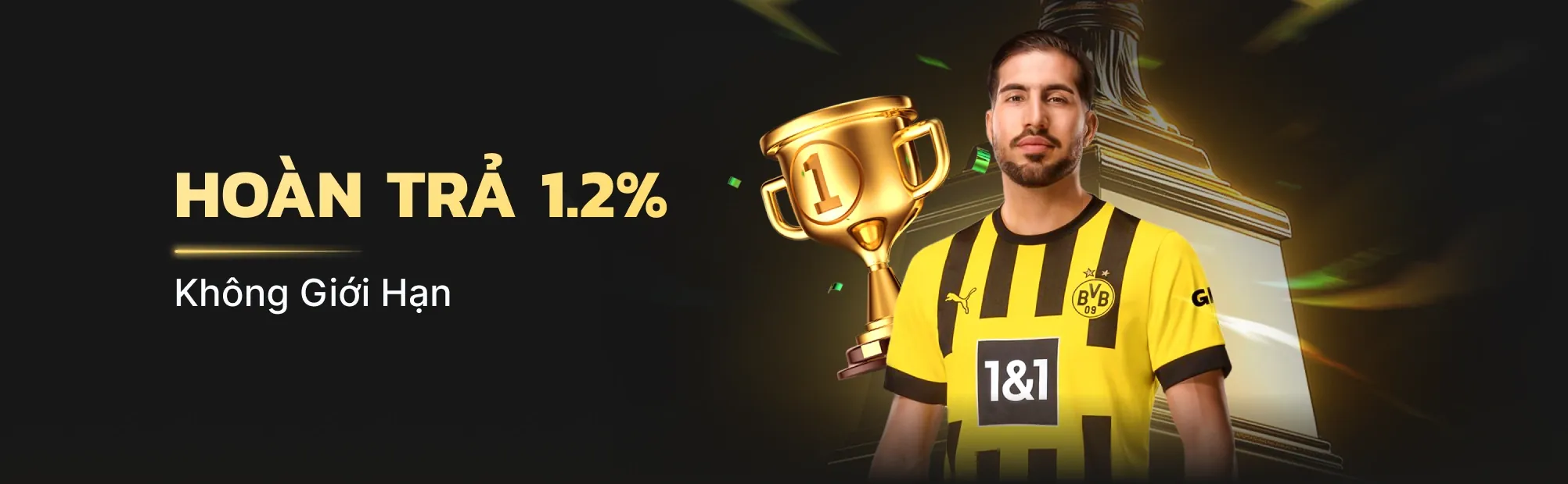 Banner khuyến mãi tải ứng dụng V8Club iOS